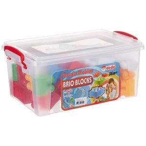 Dede Конструктор с едри части в кутия, 58 елемента