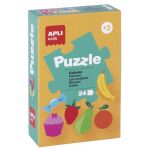 APLI Kids Образователен пъзел с животни и цветове