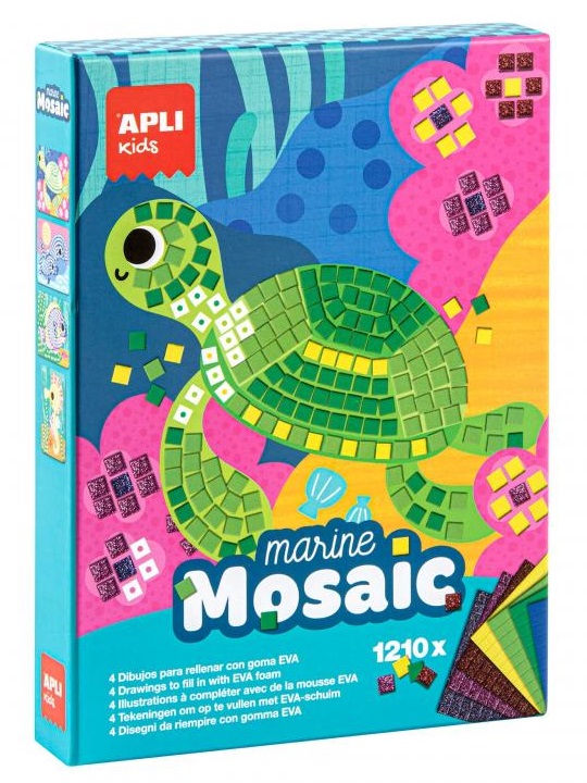 13911-apli-kids-detska-mozayka-morski-svyat APLI Kids Детска мозайка, Морски свят - Image 1