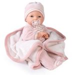 Antonio Juan Плачеща кукла - Бебе Бимба с биберон и одеяло 5