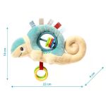 BabyOno Мека бебешка играчка с рингове, Броненосец - Image 6