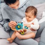 BabyOno Мека бебешка играчка с рингове, Броненосец - Image 10