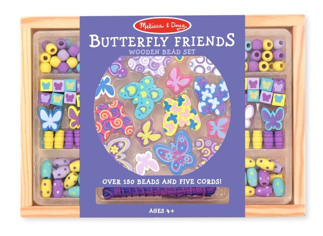 14179 Melissa & Doug Дървени бижута с пеперуди - Image 1