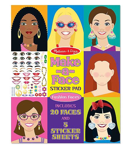 14195 Melissa & Doug Направи красиви лица със стикери - Image 1