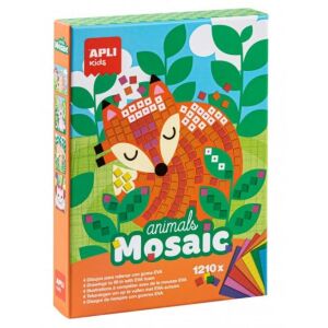 APLI Kids Детска мозайка с EVA пяна, Животни