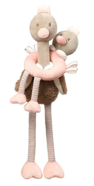 1446-meka-bebeshka-igrachka-shtraus-babyono BabyOno Мека бебешка играчка, Щрауси - Image 1