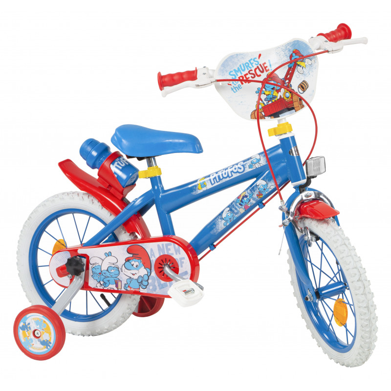 1452-detski-velosiped-toimsa-14-incha-smurfs Toimsa Детскo колело Smurfs 14" - Image 1