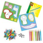 Комплект за оцветяване с животни - SES Creative - Image 2