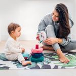 BabyOno Мека бебешка играчка, Кула, розова - Image 10