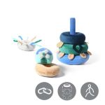 BabyOno Мека бебешка играчка, Кула, синя - Image 3