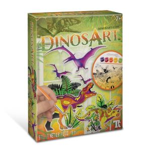 DinosArt Творчески комплект, Украса за стая Динозаври