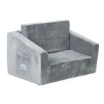 Детски разтегателен диван Bono, сив, Ginger Home