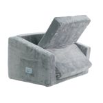 Детски разтегателен диван Bono, сив, Ginger Home - Image 4