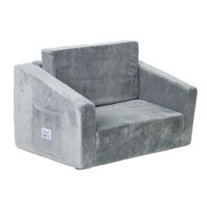 Детски разтегателен диван Bono, сив, Ginger Home