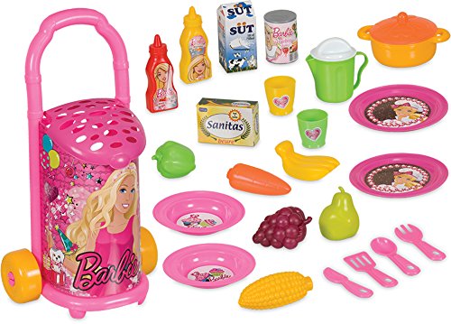 1508-dede-detska-pazarska-kolichka-barbie Dede Детска пазарска количка с продукти, Barbie