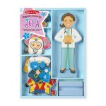 Melissa & Doug Кукла Джулия с магнитни дрехи