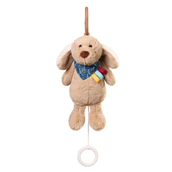 1522-detska-muzikalna-igrachka-kuche-babyone-1 BabyOno Музикална плюшена играчка, Кученце - Image 1