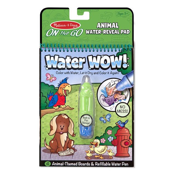 15376 Melissa & Doug Книжка за оцветяване с вода Животни - Image 1