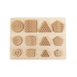 Andreu Toys Сензорен пъзел с форми