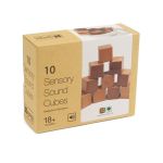 Andreu Toys Дървени сензорни кубчета със звуци - Image 7