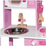 Andreu Toys Дървена кухня Роса, розова - Image 4