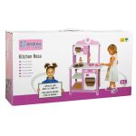 Andreu Toys Дървена кухня Роса, розова - Image 8