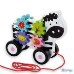 Andreu Toys Зебра с въженце за дърпане - Image 2