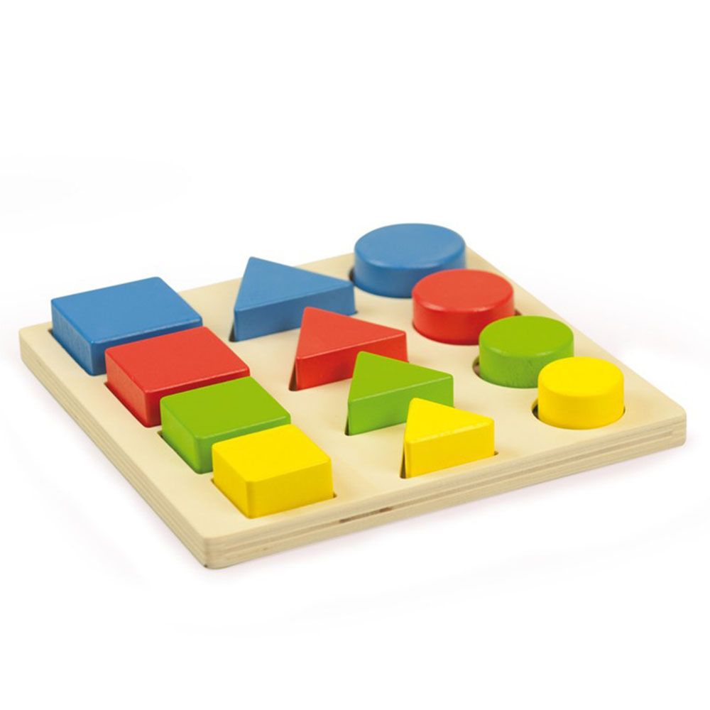 16426-andreu-toys-dyrvena-igrachka Andreu Toys Дървена дъска с геометрични фигури - Image 1