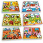 Andreu Toys Дървен пъзел Сафари - Image 3