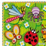 Andreu Toys Дървен пъзел с насекоми - Image 2