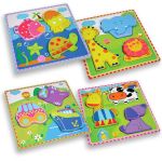 Andreu Toys Дървен пъзел Джунгла - Image 4
