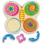Andreu Toys Дървен пъзел, Пеперуда - Image 4