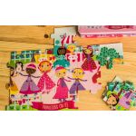 APLI Kids Детски пъзел в метална кутия, Принцеси - Image 2