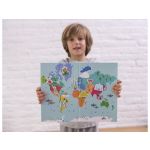 APLI Kids Магнитна игра Карта на света - Image 3