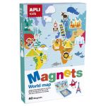 Магнитна игра Карта на света