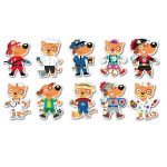 APLI Kids Магнитна игра за преобличане - Image 3