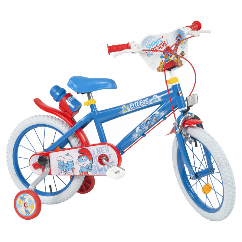 1652-detski-velosiped-toimsa-16-incha-smurfs Toimsa Детскo колело Smurfs 16" - Image 1