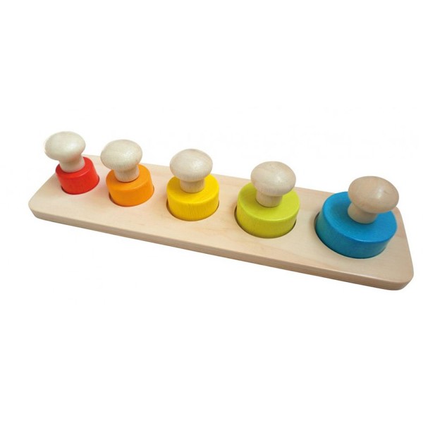 16702 Andreu Toys Образователен пъзел с цветни кръгове - Image 1