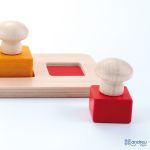Andreu Toys Образователен пъзел с цветни квадрати - Image 4