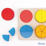 Andreu Toys Образователен пъзел за броене и дроби - Image 3