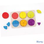 Andreu Toys Образователен пъзел за броене и дроби - Image 2
