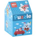 APLI Kids Детски пъзел, Градът на животните