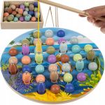 Kruzzel Дървена магнитна игра на риболов