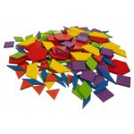 Kruzzel Дървена мозайка с геометрични фигури - Image 2