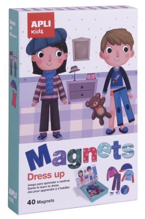 17557-magnitna-igra-oblechi-me-apli-kids Магнитна игра, Облечи ме