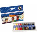 Jovi Бои за рисуване върху лица, 10 цвята