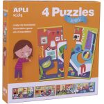 APLI Kids Детски пъзел-игра, Какво има у дома?