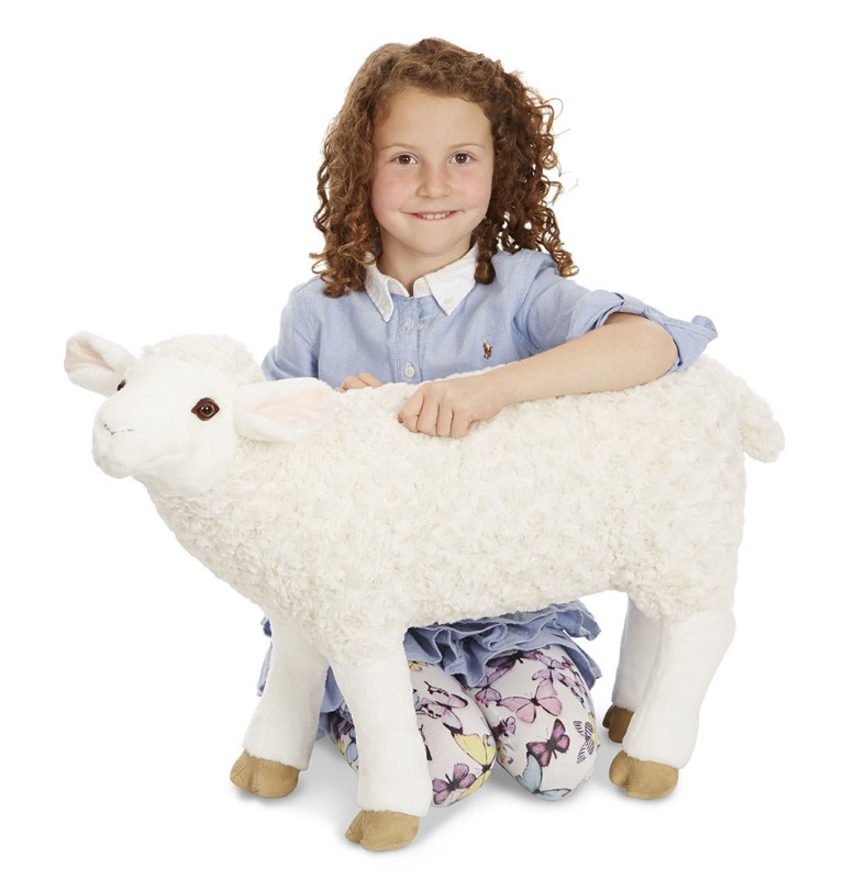 18265-plushena-ovtza-golyama-melissa-and-doug Melissa & Doug Плюшена овца - Image 1