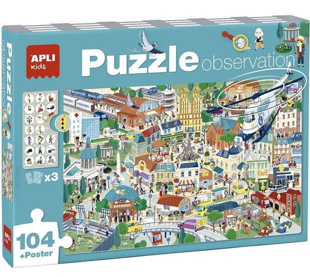 18820-detski-puzel-grad-aply-kids APLI Kids Детски пъзел-игра, Град