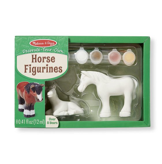 18867 Melissa & Doug Декорирай фигурки с коне - Image 1